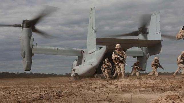 Los «marines» de EE.UU. aumentarán su número en Morón hasta 850 operativos