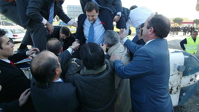 La «accidentada» trayectoria de Rajoy