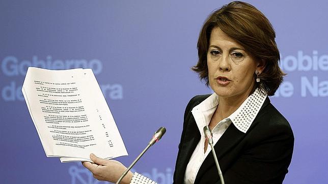 Los socialistas navarros pretenden echar a Barcina sin contar con Bildu