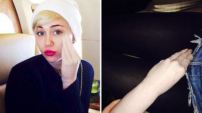 Miley Cyrus, de viaje con un juguete sexual