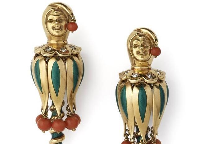 Pareja de broches que regalaron los Duques de Windsor a Anne Seagrim