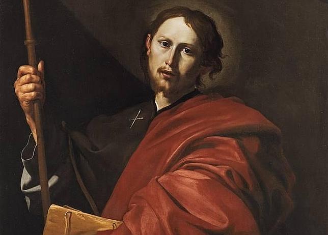 «San Juan el Mayor», de Ribera. Detalle