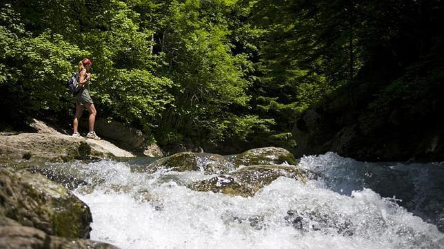 Cascada del Cubo, en la Selva de Irati
