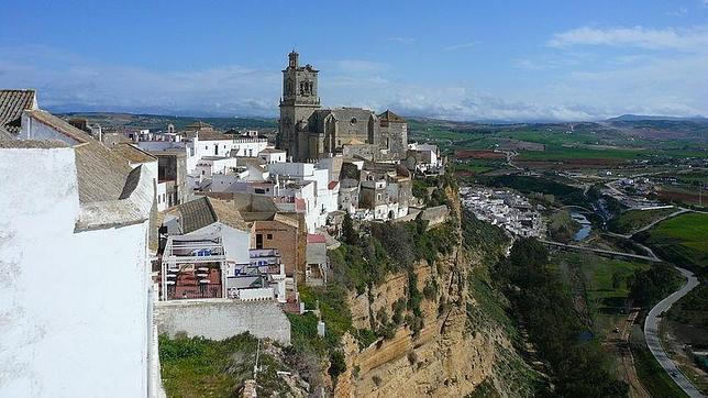 Una imagen de Arcos de la Frontera tomada desde el castillo