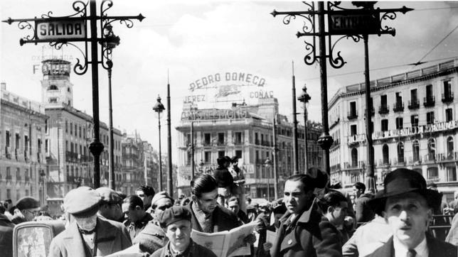 La Puerta del Sol, en 1939