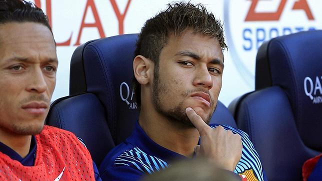 El enfado de Neymar
