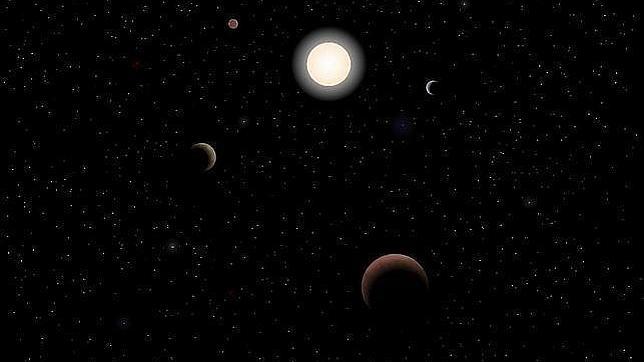 Parte del sistema de Tau Ceti