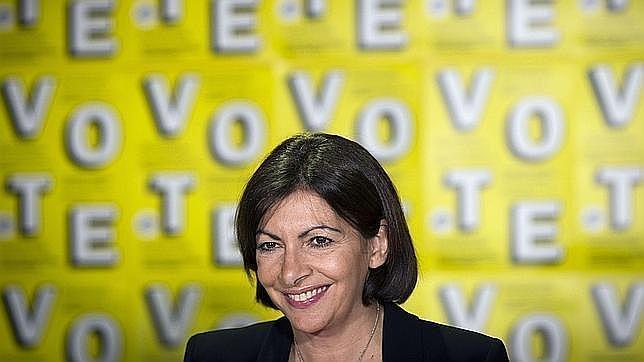 Anne Hidalgo, durante una entrevista