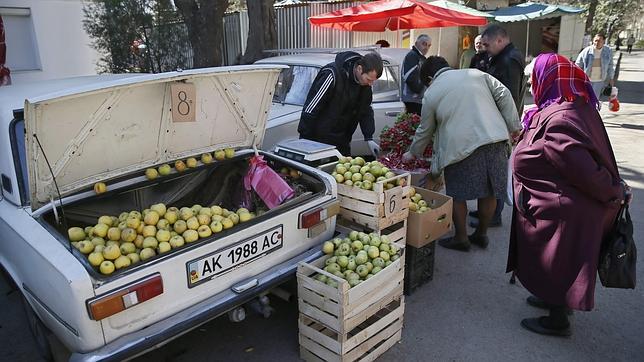 Dos tercios de Crimea se quedan sin luz