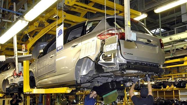 Aumenta la producción de las plantas españolas de automóviles