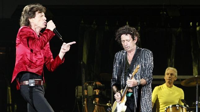 Jagger y Ricards, en Barcelona en 2007
