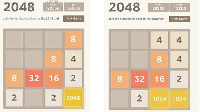 2048: un nuevo y adictivo juego de números que solo el 1% consigue ganar