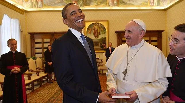 Obama, al Papa Francisco: «Es maravilloso poder conocerle»