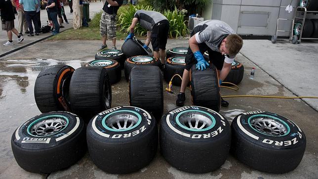 La lluvia retrasa la clasificación en Malasia