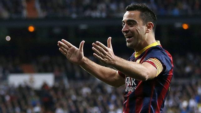 Xavi: «No se disfruta contra el Atlético»