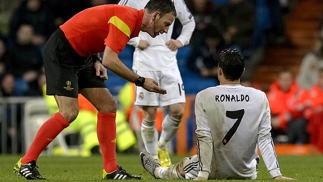 Lesión de Cristiano Ronaldo
