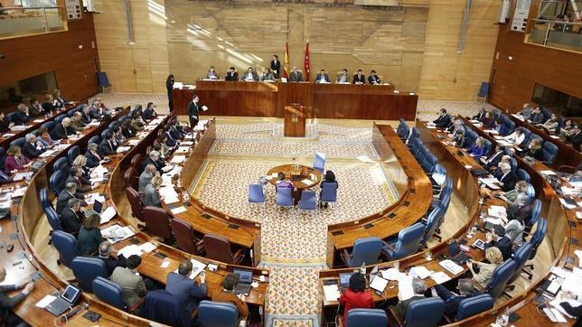 Diarreas en la Asamblea de Madrid por un plato de guisantes