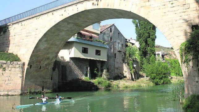 El Tajo a su paso por Trillo, Guadalajara