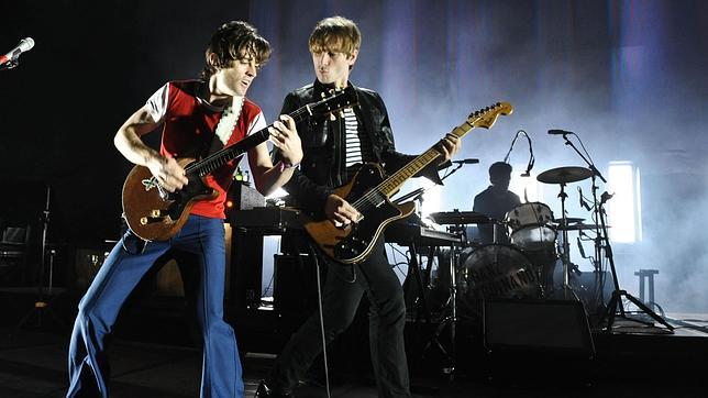 Franz Ferdinand exprime su euforia bailable en Barcelona