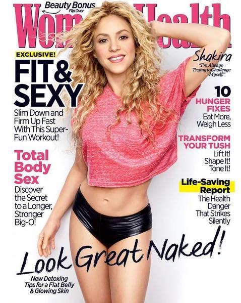 Shakira luce tipazo en la portada de «Women's Health»