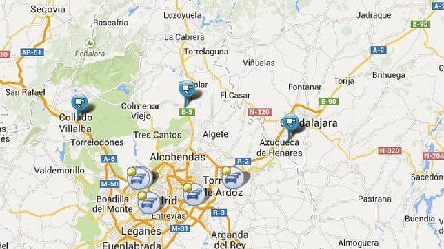En directo | Tráfico en Madrid: Complicaciones en las plazas de Conde de Casal y Cristo Rey