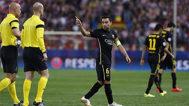 Xavi: «Hemos merecido, por lo menos, el empate»