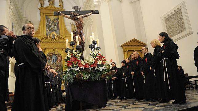 Imagen del Cristo de la Expiración en Santo Domingo El Antiguo