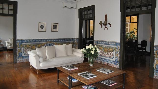 Uno de los salones del Palacio Ramalhete