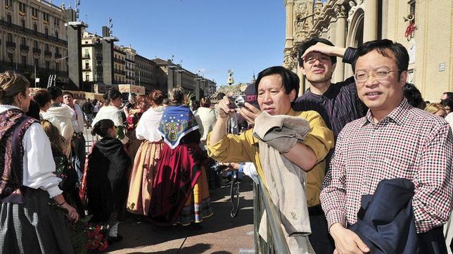 Los aragoneses rezuman hospitalidad con los forasteros llegados a tierras mañas