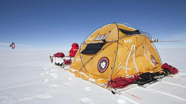 El trineo de viento: 5.000 km por el hielo de Groenlandia con un invento español