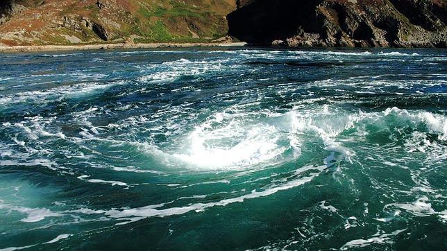 El misterioso remolino marino de Corryvreckan