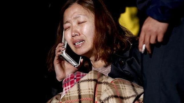 Una pasajera del barco surcoreano: «Mamá, esta es mi última oportunidad para decirte que te quiero»