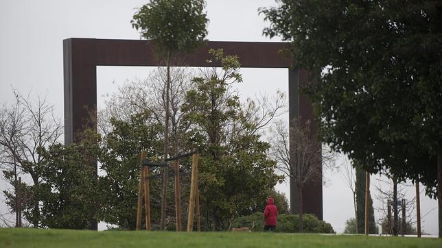 Una imagen del parque Juan Carlos I, uno de los más modernos de Madrid