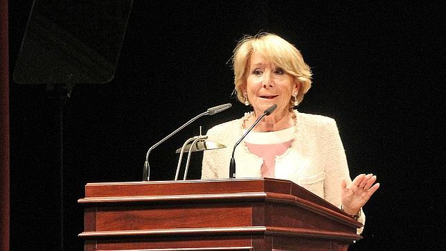 Esperanza Aguirre: «2014 está siendo mi año más temerario»