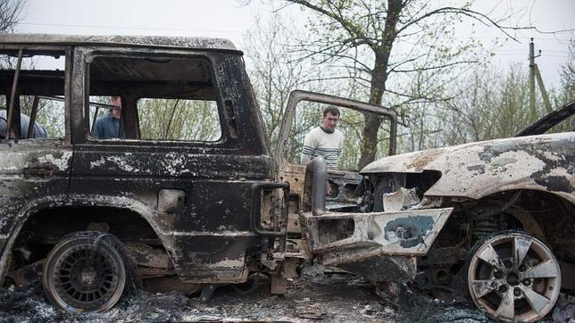 Kiev cree que el tiroteo de Slaviansk fue un montaje ruso