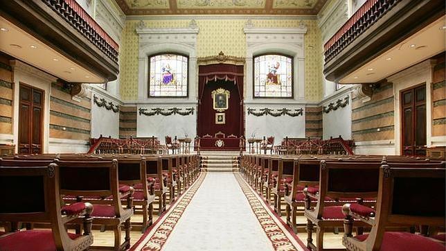 Salón de actos de la RAE