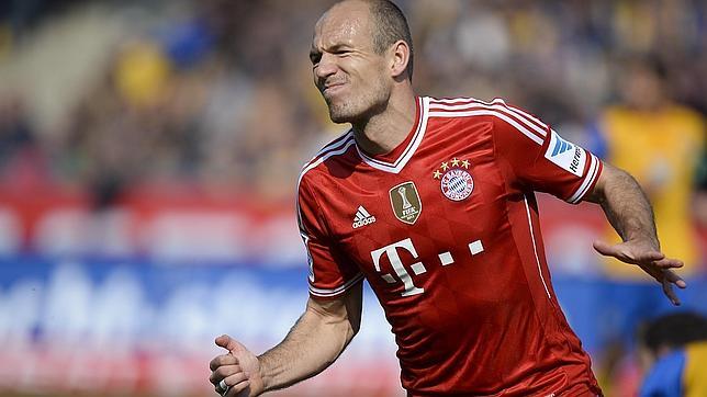 Robben: «Ya no somos favoritos para la Champions»