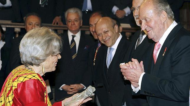 Directo-Premio Cervantes: Poniatowska: «Soy una Sancho Panza femenina que habla de los andariegos comunes»