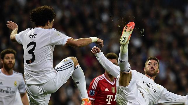 Pepe y Ramos fueron un muro