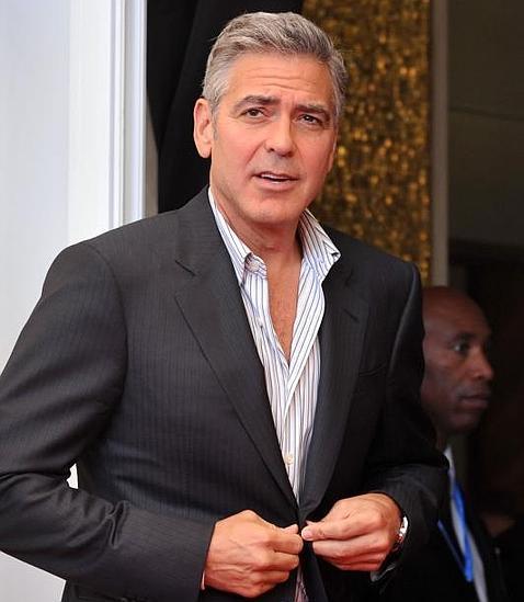 George Clooney se pelea en un casino de Las Vegas
