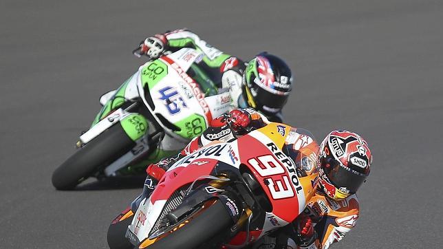 Tercera pole consecutiva de Márquez