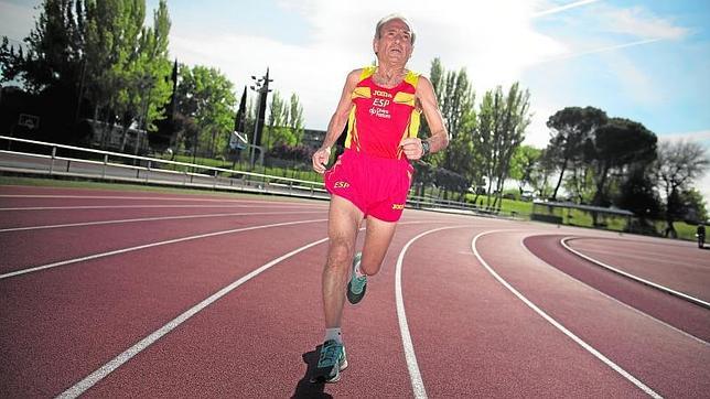 Un atleta de 78 años: «Si me quitan de correr, entonces sí me da algo»