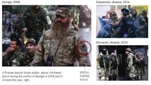 «The New York Times» cuestiona ahora las fotos de los «militares rusos»
