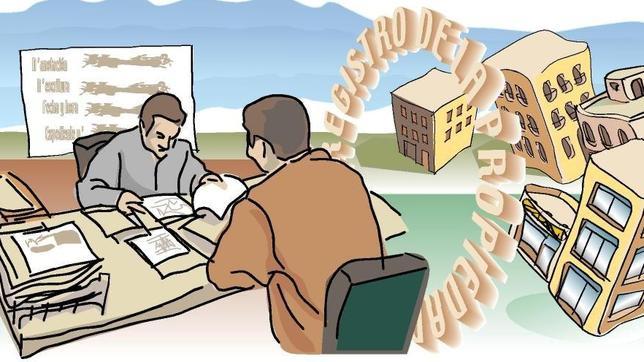 ¿Cómo se buscan las propiedades en el  Catastro y en el Registro?