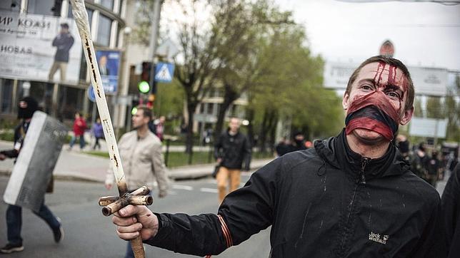 La Ucrania prorrusa silencia a palos a la oposición