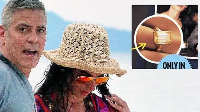 George Clooney diseña el anillo de compromiso para Amal Alamuddin