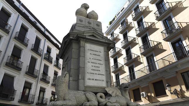Otro de los monumentos del Dos de Mayo, en la calle Toledo