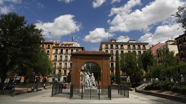 Conjunto escultórico de Daoíz y Velarde, en Plaza del Dos de Mayo