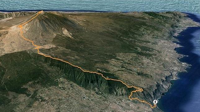El desafío 0-4-0, de la playa hasta el Teide en la mejor ruta de alta montaña de España