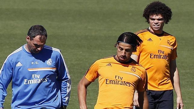 Khedira y Casemiro aspiran a ser titulares en Lisboa